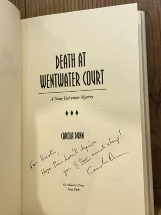 Death at Wentwater Court