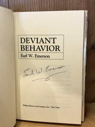 Deviant Behavior
