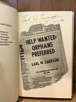 Help Wanted: Orphans Preferred