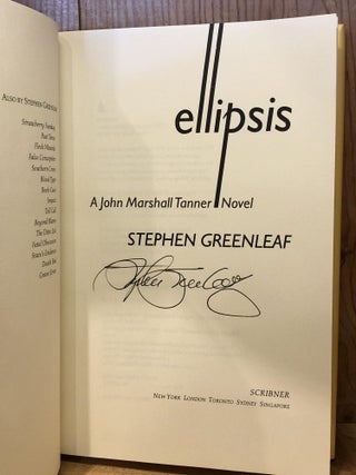Ellipsis: A John Marshall Tanner Novel