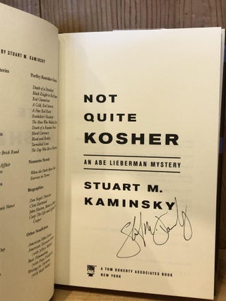 Not Quite Kosher: An Abe Lieberman Mystery