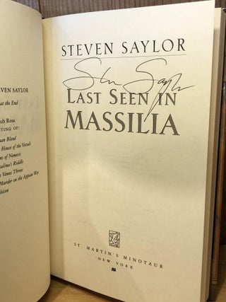 Last Seen in Massilia: A Novel of Ancient Rome