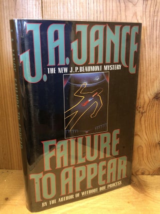 Item #504277 Failure to Appear. J. A Jance