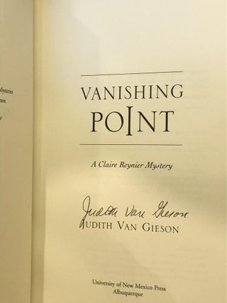 Vanishing Point: A Claire Reynier Mystery