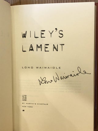 Wiley's Lament