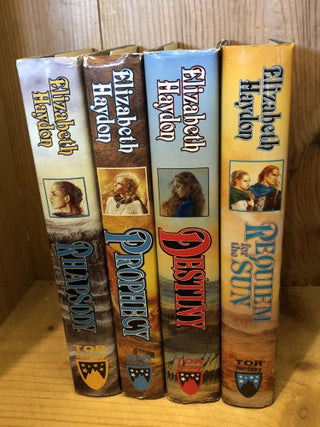 Item #504453 Rhapsody Trilogy plus Requiem for the Sun, 4 Books. Elizabeth Haydon
