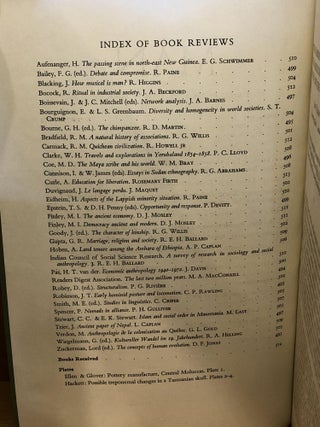 Man, The Journal of the Royal Anthropological Institute, Vol 9, No 3, September 1974