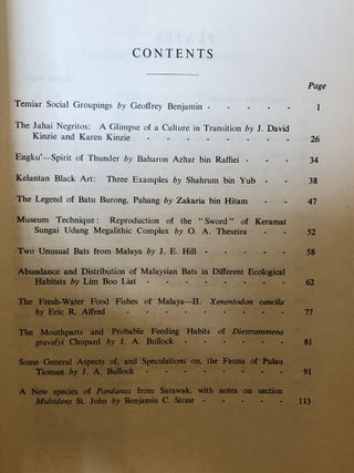 Federation Museums Journal, Volume XI, 1966
