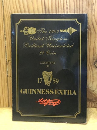 Item #505522 The 1989 United Kingdom Brilliant Uncirculated £2 Coin Courtesy of Guiness Extra