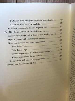 Quarterly of the Colorado School of Mines, Electrical Prospecting for Oil, Vol 63, No 2, April 1968