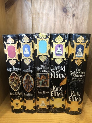 Item #505601 Crown of Stars Series, Volumes 1 to 5: King's Dragon, Prince of Dogs, The Burning...