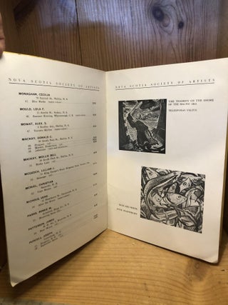 28th Annual Exhibition Nova Scotia Society of Artists, 1954, Halifax Memorial Library