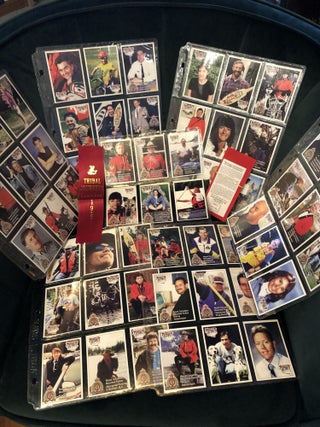 Item #505730 Commerative Set of 60 Trading Cards, Official Crew of 1997 Historic Vision Quest...