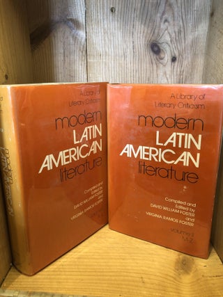 Item #505783 Modern Latin American Literature, Volumes I and II. David William Foster, Virginia...