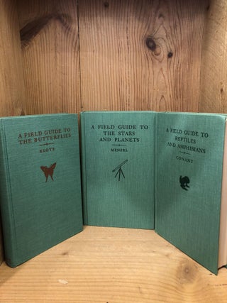 5 Vintage Field Guides, Butterflies, Ferns, Insects, Reptiles and Amphibians, Stars and Planets