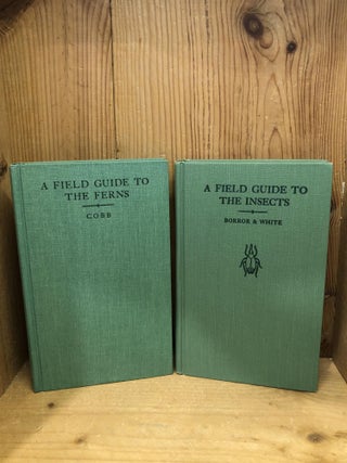 5 Vintage Field Guides, Butterflies, Ferns, Insects, Reptiles and Amphibians, Stars and Planets