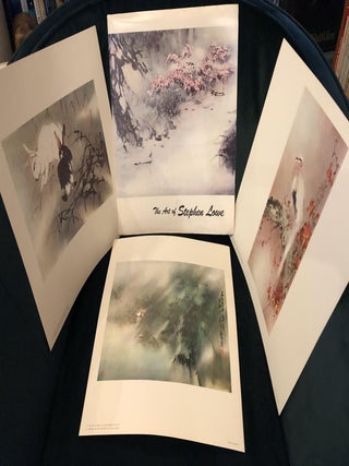 Item #505963 The Art of Stephen Lowe Exhibition, London, England, 11 plates. Eunice Lowe Stephen...