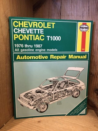 Item #506041 Chevrolet Chevette Pontiac T1000, 1976 thru 1987, All gasoline engine models,...