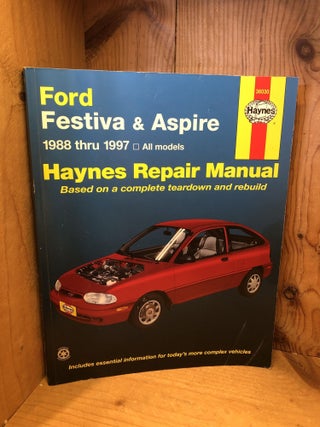 Item #506081 Ford Festiva & Aspice, 1988 thru1997, Automotive Repair Manual. John Haynes, Jeff,...