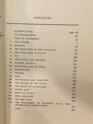 The Theory and Practice of Seamanship, 10th Edition