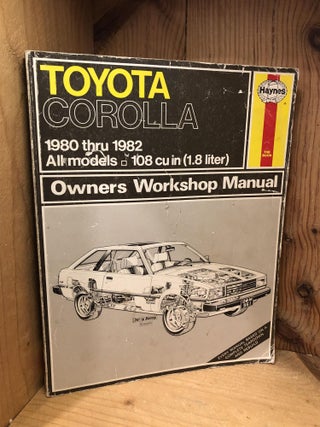 Item #506112 Toyota Corolla, 1980 thru 1982, Owners Workshop Manual. I. M Coomber