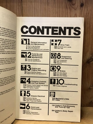 Chilton's Mitsubishi Cordia/Tredia/Starion/Galant/Mirage, 1983-85, Repair & Tune-up Guide