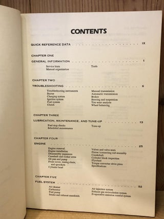 Clymer Datsun 200SX, 1977-1978, Shop Manual