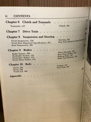 Chilton's Subaru 1970-78, Repair & Tune-Up Guide