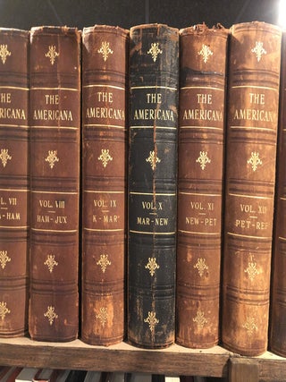 The Encyclopedia Americana, A Universal Reference Library, Comprising the Arts and Sciences, Literature, History, Biography, Geography, Commerce, Etc, of the World, 16 Volumes Complete