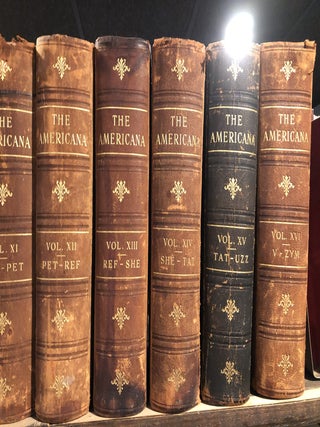 The Encyclopedia Americana, A Universal Reference Library, Comprising the Arts and Sciences, Literature, History, Biography, Geography, Commerce, Etc, of the World, 16 Volumes Complete