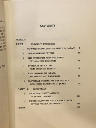 Essays on Japanese Economy