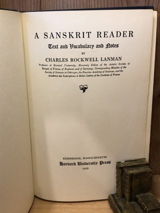 A Sanskrit Reader, Text and Vocabulary and Notes