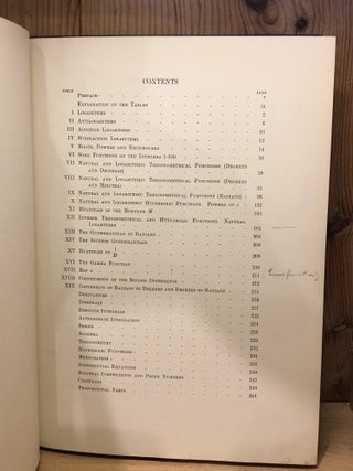 Standard Four-Figure Mathematical Tables, Edition B with Negative Characteristics in the Logarithms