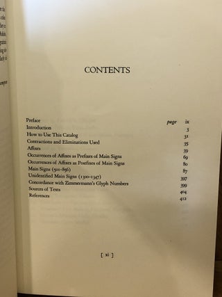 A Catalog of Maya Hieroglyphs