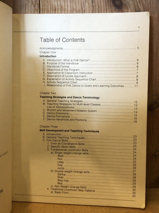 Folk Dance Handbook