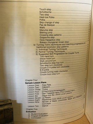 Folk Dance Handbook