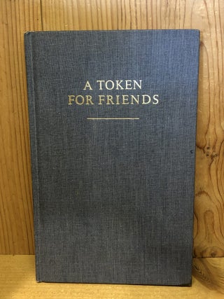Item #506779 A Token For Friends, being A Memoir of Edgar Osborne