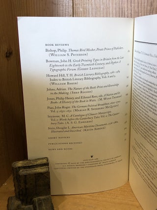 The Papers of the Bibliographical Society of America, Volume 94:2 June 2000