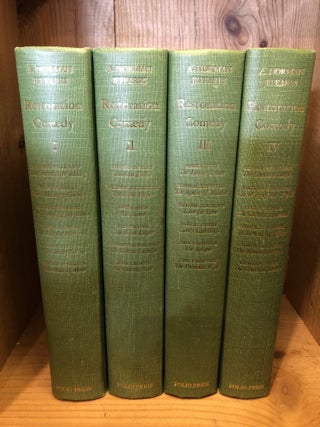 Item #506864 Restoration Comedy, 4 Volume Set. Jeffares, A Norman