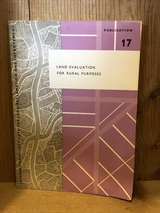 Item #506870 Land Evaluation for Rural Purposes, Publication 17. Brinkman, Smyth R, A J