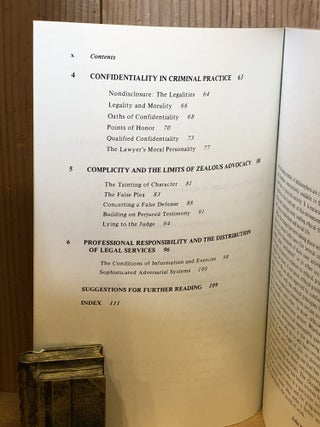 Legal Ethics