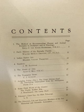 Museum and Art Notes, Second Series, Vol 1 No 1, September 1949