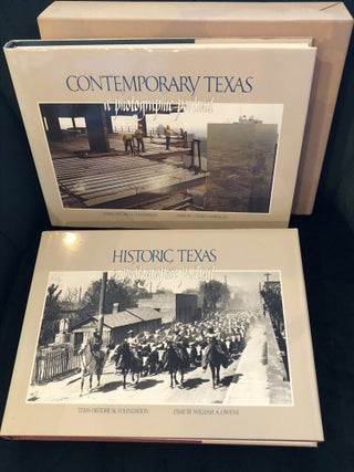 Item #506955 Historic Texas: A Photographic Portrait + Contemporary Texas: A Photographic...