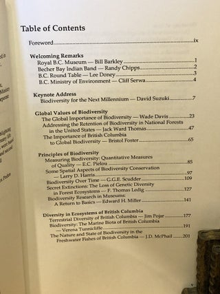 Our Living Legacy: Proceedings of a Symposium on Biological Diversity