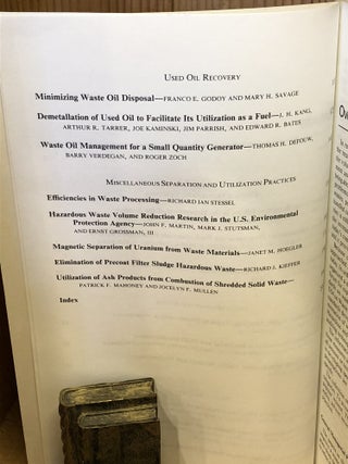 Hazardous and Industrial Solid Waste Minimization Practices