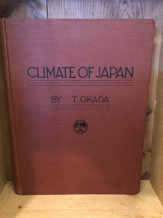 Item #507037 Climate of Japan. T. Okada