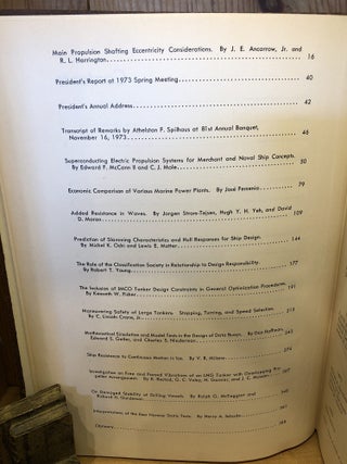 The Society of Naval Architects and Marine Engineers, Transactions Volume 81 1973