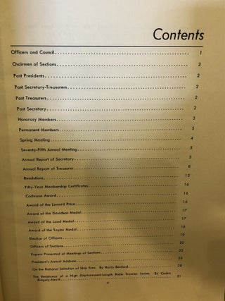 The Society of Naval Architects and Marine Engineers, Transactions Volume 75 1967