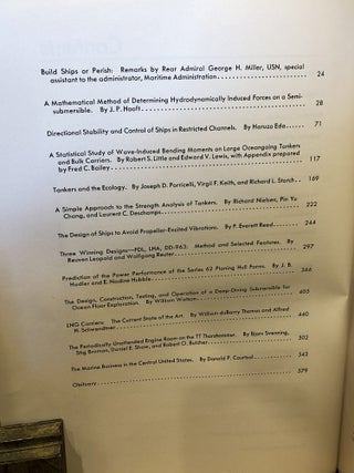 The Society of Naval Architects and Marine Engineers, Transactions Volume 79 1971