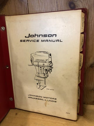 Johnson Service Manual, V-4 Series, 306775